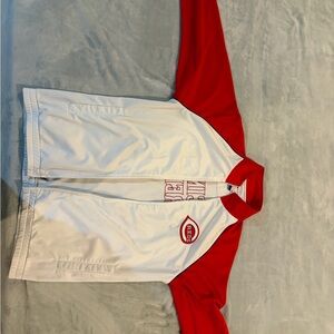 Genuine Merchandise Red and White Apparel